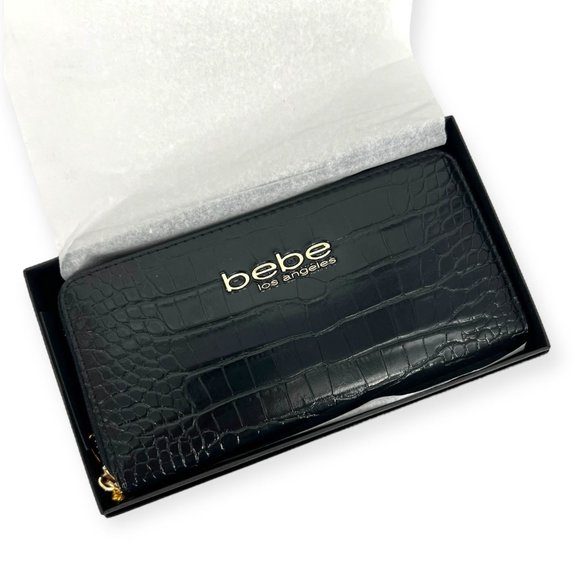 NWT Bebe Evelyn Zip Around Wallet - Picture 2 of 7
